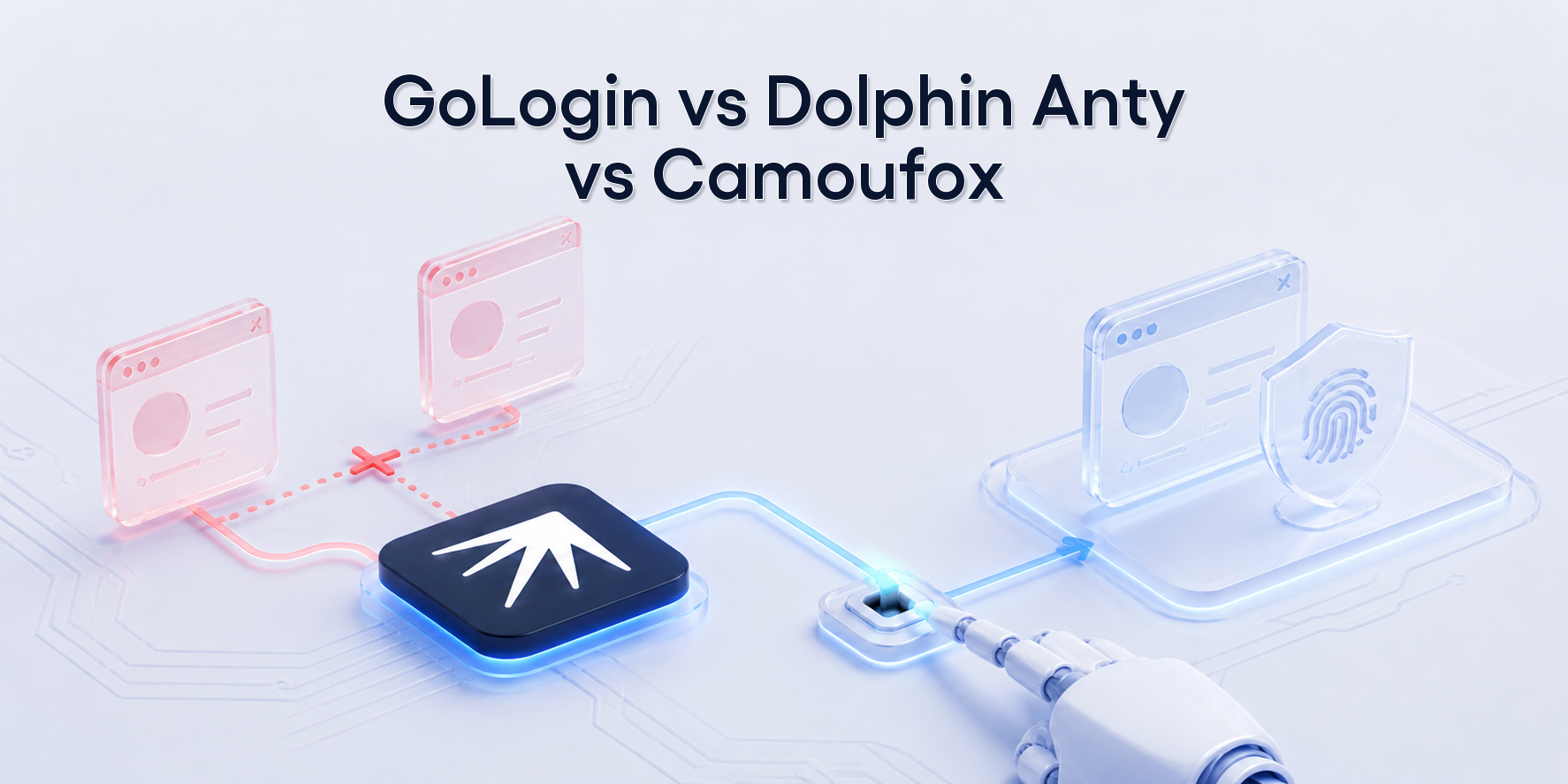 GoLogin vs Dolphin Anty vs Camoufox: Features, Pricing and Verdict cover